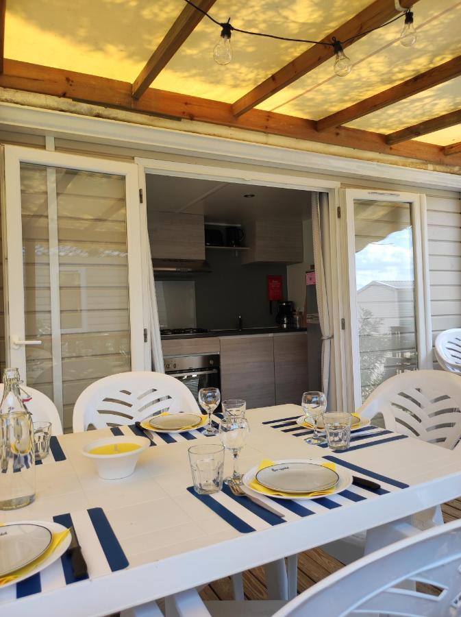 Mobil Home Camping Mar Estang 4* 卡内 外观 照片