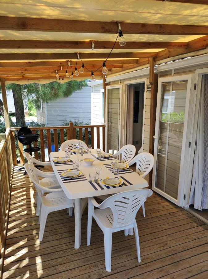 Mobil Home Camping Mar Estang 4* 卡内 外观 照片