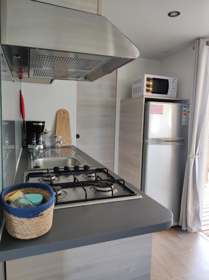 Mobil Home Camping Mar Estang 4* 卡内 外观 照片